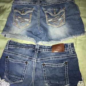 Two Pairs of Maurice’s jean shorts